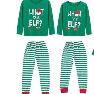 Holiday pajamas.